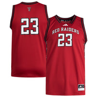 Texas Tech Red Raiders Basketball Jersey, Replica Swingman Sportswear Jersey Shirt, Sleeveless Athletic Tank Jersey, Casual Gift for Men