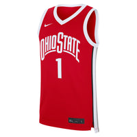 Ohio State Buckeyes Football Jersey, Scarlet Replica Sportswear Jersey Shirt, Lightweight Breathable Athletic Jersey, Casual Gift for Men