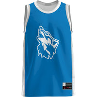 Cheyney Wolves Basketball Jersey, Blue Lightweight Sportswear Jersey Shirt, Sleeveless Athletic Tank Jersey, Casual Gift for Men
