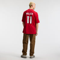 Jalon Walker Atlanta Falcons Football Jersey, Red Game Sportswear Jersey Shirt, Lightweight Breathable Athletic Jersey, Casual Gift for Men