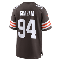 Mason Graham Cleveland Browns Football Jersey, Brown Game Sportswear Jersey Shirt, Lightweight Breathable Athletic Jersey, Casual Gift for Men