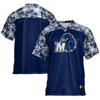 Monmouth Hawks Football Jersey, Navy Sportswear Jersey Shirt, Lightweight Breathable Athletic Jersey, Casual Gift for Men