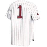 UChicago Maroons Baseball Jersey, White Fashion Lightweight Sportswear Jersey Shirt, Lightweight Breathable Athletic Jersey, Casual Gift for Men
