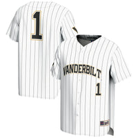 Vanderbilt Commodores Baseball Jersey, Sportswear Jersey Shirt, Lightweight Breathable Athletic Jersey, Casual Gift for Men, Style 200098765