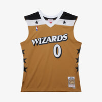 Washington Wizards Basketball Jersey, Gold Authentic Sportswear Jersey Shirt, Sleeveless Athletic Tank Jersey, Casual Gift for Men