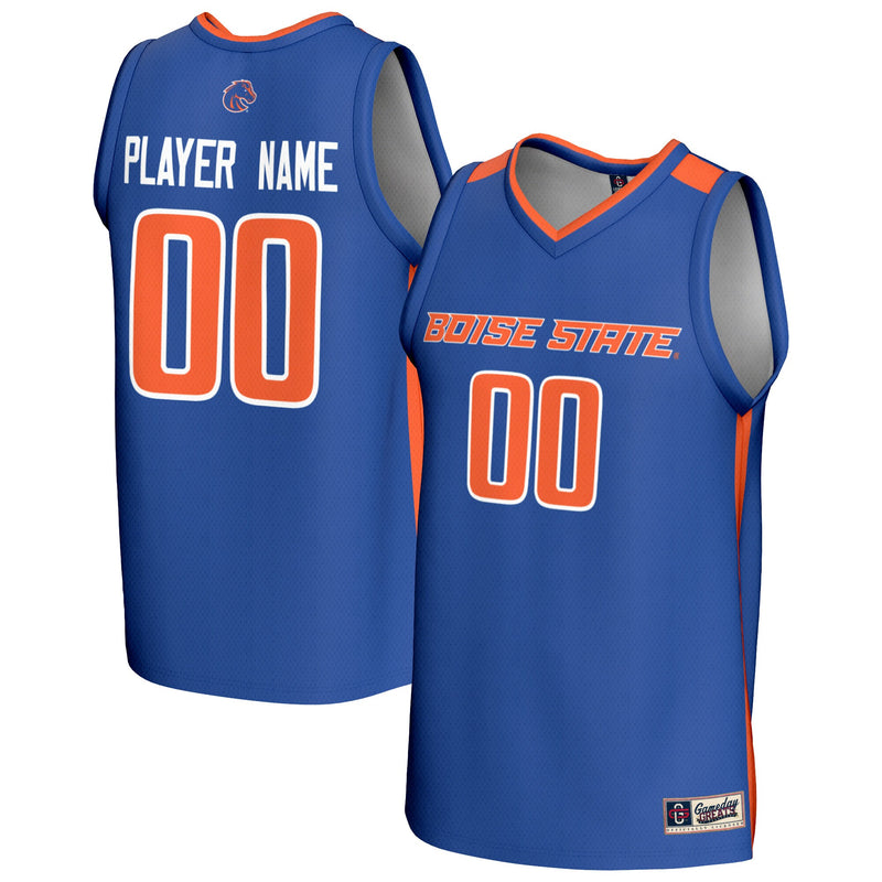 Boise State Broncos Basketball Jersey, Royal Fashion Lightweight Sportswear Jersey Shirt, Sleeveless Athletic Tank Jersey, Casual Gift for Men