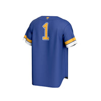 Pitt Panthers Lightweight Collegiate Baseball Jersey, Royal Sportswear Jersey Shirt, Lightweight Breathable Athletic Jersey, Casual Gift for Men