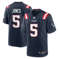 Dre'Mont Jones New England Patriots Football Jersey, Navy Sportswear Jersey Shirt, Lightweight Breathable Athletic Jersey, Casual Gift for Men