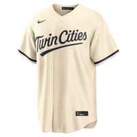 Minnesota Twins Baseball Jersey, Cream Replica Alternate Sportswear Jersey Shirt, Lightweight Breathable Athletic Jersey, Casual Gift for Men