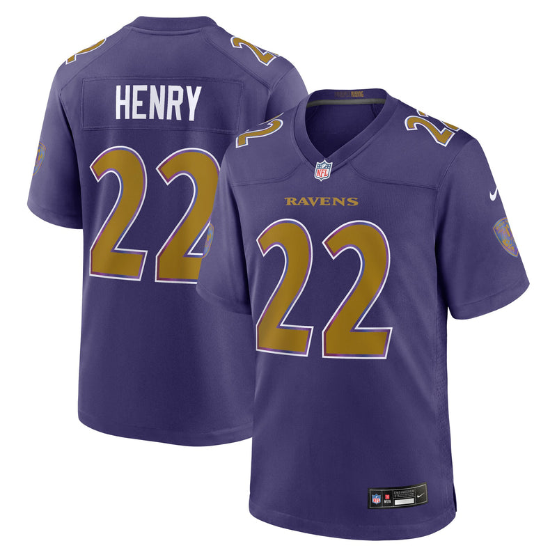 Derrick Henry Baltimore Ravens Football Jersey, Sportswear Jersey Shirt, Lightweight Athletic Jersey, Casual Gift for Men, Style 202120666