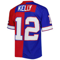 Jim Kelly Buffalo Bills Football Jersey, Royal Red Replica Sportswear Jersey Shirt, Lightweight Breathable Athletic Jersey, Casual Gift for Men