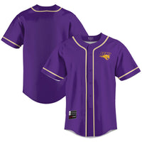 Northern Iowa Panthers Baseball Jersey, Purple Lightweight Sportswear Jersey Shirt, Lightweight Breathable Athletic Jersey, Casual Gift for Men