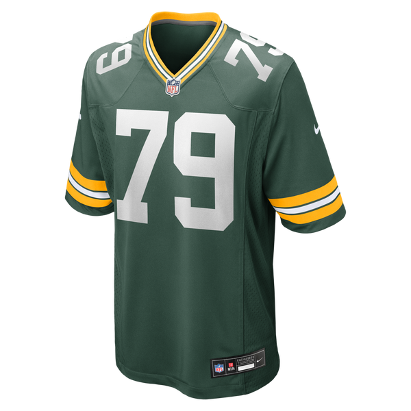 Green Bay Packers Travis Glover Green Game Jersey