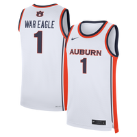 Auburn Tigers Basketball Jersey, White Replica Home Sportswear Jersey Shirt, Sleeveless Athletic Tank Jersey, Casual Gift for Men