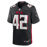 Josh Woods Atlanta Falcons Football Jersey, Black Game Sportswear Jersey Shirt, Lightweight Breathable Athletic Jersey, Casual Gift for Men