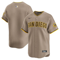 San Diego Padres Baseball Jersey, Khaki Limited Alternate Sportswear Jersey Shirt, Lightweight Breathable Athletic Jersey, Casual Gift for Men