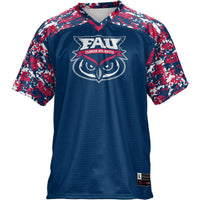 Florida Atlantic Owls Football Jersey, Navy Sportswear Jersey Shirt, Lightweight Breathable Athletic Jersey, Casual Gift for Men