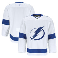 Tampa Bay Lightning Hockey Jersey, White Authentic Away Sportswear Jersey Shirt, Long Sleeve Hockey Sweater Jersey, Casual Gift for Men
