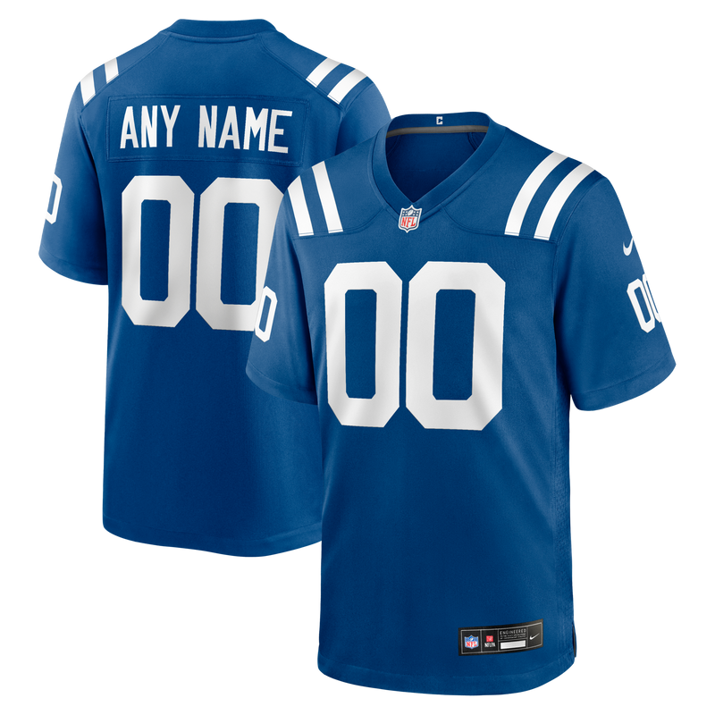 Royal Custom Game Jersey Indianapolis Colts Football Jersey, Sportswear Jersey Shirt, Lightweight Athletic Jersey, Casual Gift for Men