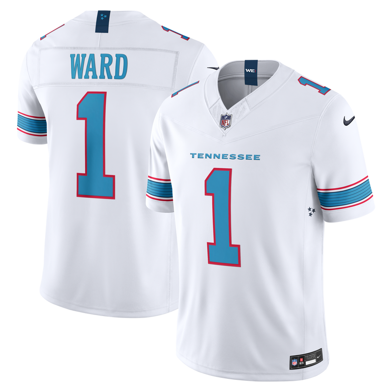 Cameron Ward Tennessee Titans Football Jersey, White Sportswear Jersey Shirt, Lightweight Breathable Athletic Jersey, Casual Gift for Men