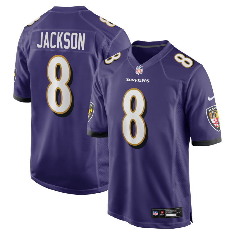 Lamar Jackson Baltimore Ravens Football Jersey, Sportswear Jersey Shirt, Lightweight Athletic Jersey, Casual Gift for Men, Style 3892782