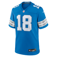 Isaac TeSlaa Detroit Lions Football Jersey, Blue Game Sportswear Jersey Shirt, Lightweight Breathable Athletic Jersey, Casual Gift for Men