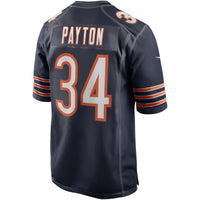 Walter Payton Chicago Bears Football Jersey, Navy Game Sportswear Jersey Shirt, Lightweight Breathable Athletic Jersey, Casual Gift for Men