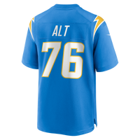 Joe Alt Los Angeles Chargers Football Jersey, Powder Blue Sportswear Jersey Shirt, Lightweight Breathable Athletic Jersey, Casual Gift for Men