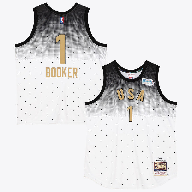 NBA Devin Booker 2016 USA Authentic Basketball Jersey, Sportswear Jersey Shirt, Sleeveless Athletic Jersey, Casual Gift for Men, Style 204329420