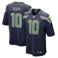 Cooper Kupp Seattle Seahawks Football Jersey, Navy Game Sportswear Jersey Shirt, Lightweight Breathable Athletic Jersey, Casual Gift for Men