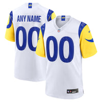 Los Angeles Rams Football Jersey, White Game Sportswear Jersey Shirt, Lightweight Breathable Athletic Jersey, Casual Gift for Men