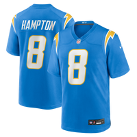 Omarion Hampton Los Angeles Chargers Football Jersey, Sportswear Jersey Shirt, Lightweight Athletic Jersey, Casual Gift for Men, Style 203141152