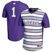 Kansas State Wildcats Soccer Jersey, Sportswear Jersey Shirt, Lightweight Breathable Athletic Jersey, Casual Gift for Men, Style 203152718