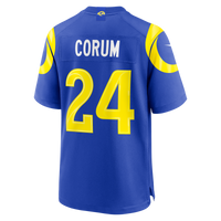 Blake Corum Los Angeles Rams Football Jersey, Royal Game Sportswear Jersey Shirt, Lightweight Breathable Athletic Jersey, Casual Gift for Men