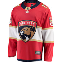 Evan Rodrigues Florida Panthers Hockey Jersey, Red Breakaway Sportswear Jersey Shirt, Long Sleeve Hockey Sweater Jersey, Casual Gift for Men