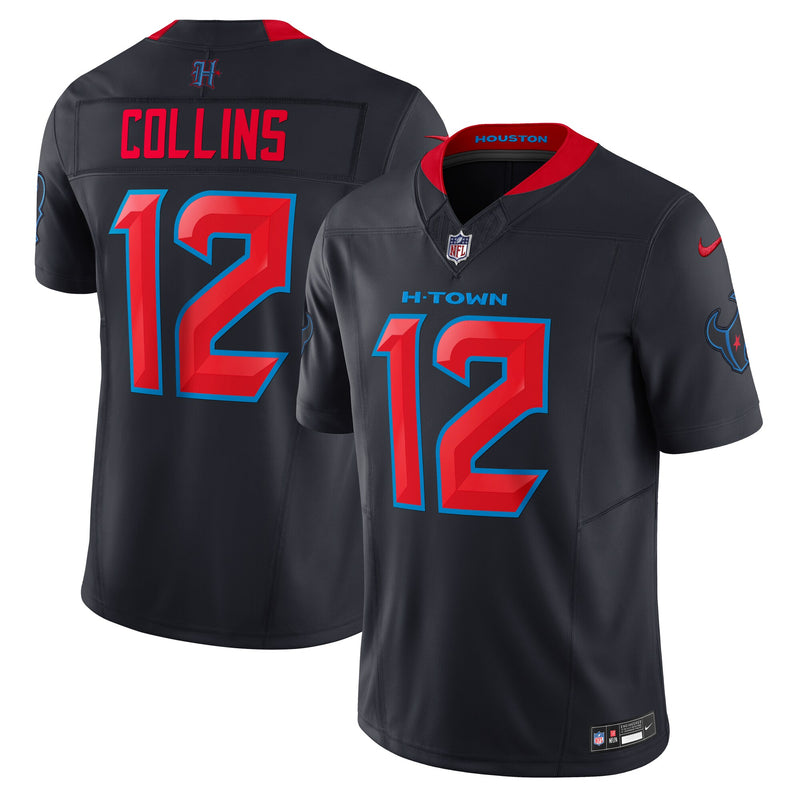 Nico Collins Houston Texans Football Jersey, Sportswear Jersey Shirt, Lightweight Athletic Jersey, Casual Gift for Men, Style 202406993
