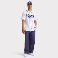 Tampa Bay Rays Baseball Jersey, White Sportswear Jersey Shirt, Lightweight Breathable Athletic Jersey, Casual Gift for Men, Style 201944790
