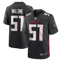 Atlanta Falcons Football Jersey, Black Game Sportswear Jersey Shirt, Lightweight Breathable Athletic Jersey, Casual Gift for Men