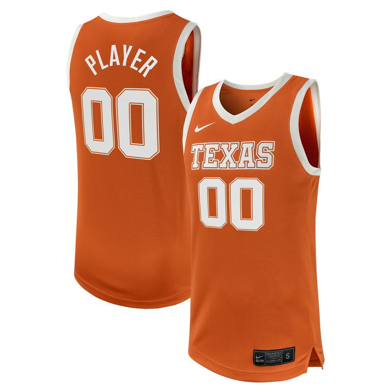 Texas Longhorns Basketball Jersey, Orange Replica Sportswear Jersey Shirt, Sleeveless Athletic Tank Jersey, Casual Gift for Men