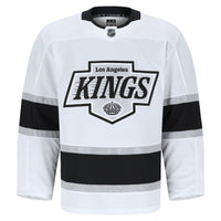 Los Angeles Kings Hockey Jersey, White Authentic Away Sportswear Jersey Shirt, Long Sleeve Hockey Sweater Jersey, Casual Gift for Men