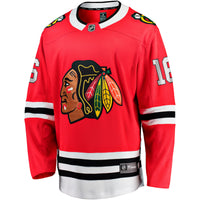 Jason Dickinson Chicago Blackhawks Hockey Jersey, Red Breakaway Sportswear Jersey Shirt, Long Sleeve Hockey Sweater Jersey, Casual Gift for Men