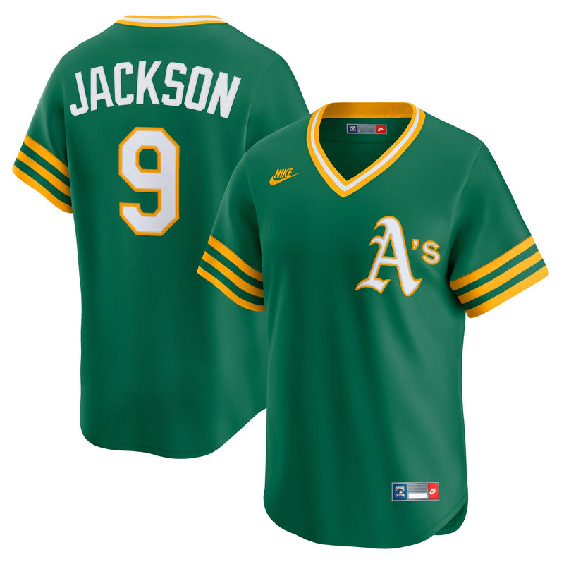 Reggie Jackson Oakland Athletics Baseball Jersey, Kelly Sportswear Jersey Shirt, Lightweight Breathable Athletic Jersey, Casual Gift for Men