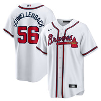 Spencer Schwellenbach Atlanta Braves Baseball Jersey, Sportswear Jersey Shirt, Lightweight Athletic Jersey, Casual Gift for Men, Style 202899643