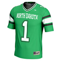 North Dakota Football Jersey, Kelly Green Sportswear Jersey Shirt, Lightweight Breathable Athletic Jersey, Casual Gift for Men, Style 5234328