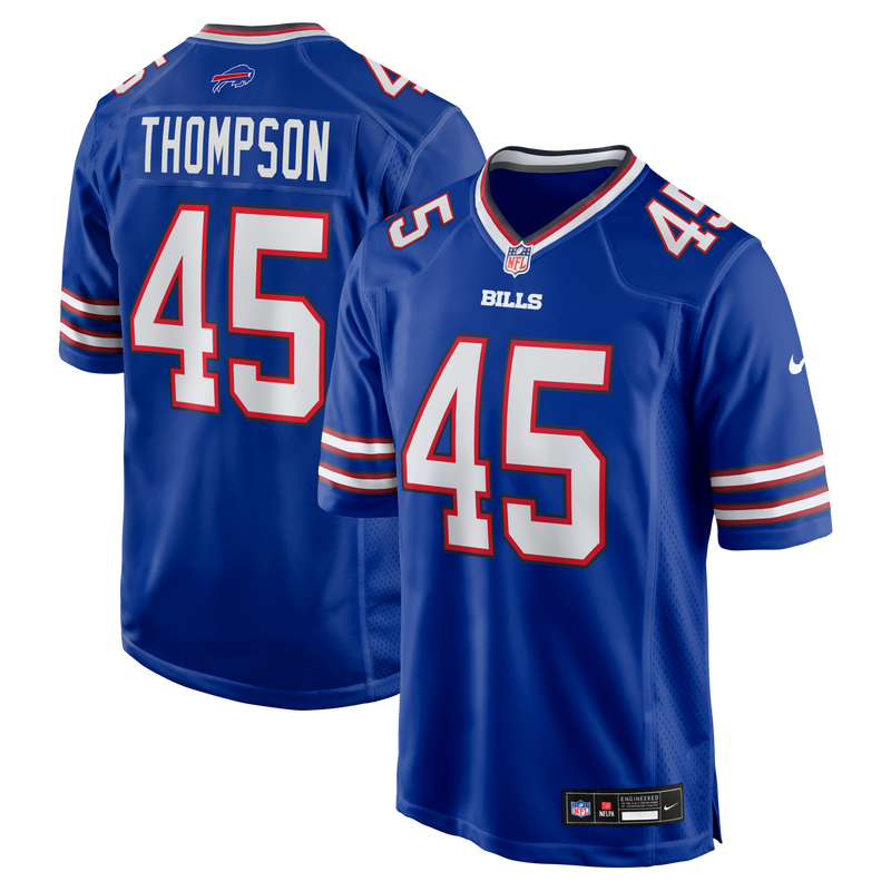 Shaq Thompson Buffalo Bills Football Jersey, Royal Game Sportswear Jersey Shirt, Lightweight Breathable Athletic Jersey, Casual Gift for Men