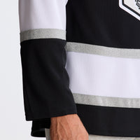 Los Angeles Kings Hockey Jersey, Black Sportswear Jersey Shirt, Long Sleeve Hockey Sweater Jersey, Casual Gift for Men, Style 201897998