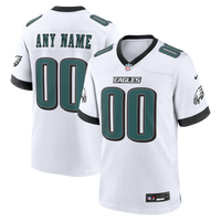 Philadelphia Eagles Football Jersey, White Game Sportswear Jersey Shirt, Lightweight Breathable Athletic Jersey, Casual Gift for Men