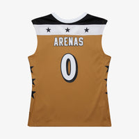 Washington Wizards Basketball Jersey, Gold Authentic Sportswear Jersey Shirt, Sleeveless Athletic Tank Jersey, Casual Gift for Men