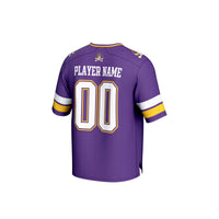 ECU Pirates Football Jersey, Purple Fashion Sportswear Jersey Shirt, Lightweight Breathable Athletic Jersey, Casual Gift for Men