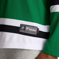 Dallas Stars Hockey Jersey, Green Breakaway Home Sportswear Jersey Shirt, Long Sleeve Hockey Sweater Jersey, Casual Gift for Men, Style 2793230